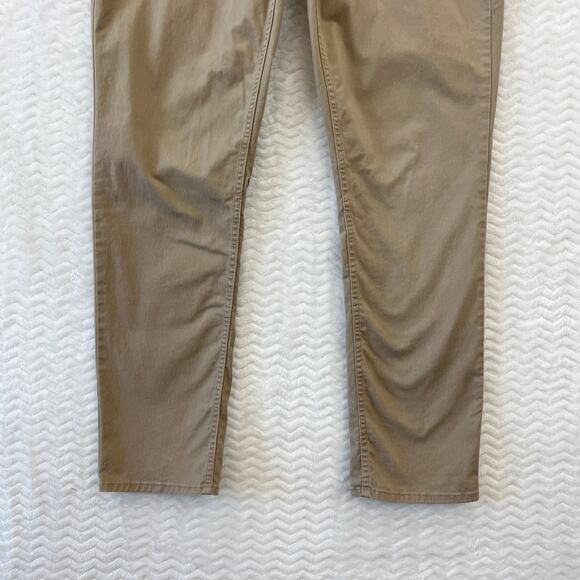 Michael Kors Parker Slim Fit Khaki Classic Jeans Pants Mens Size 30 x 32  ** - Picture 6 of 13